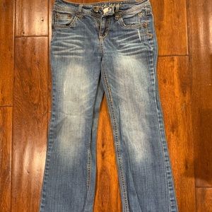 Girls Regular Justice Blue Jeans